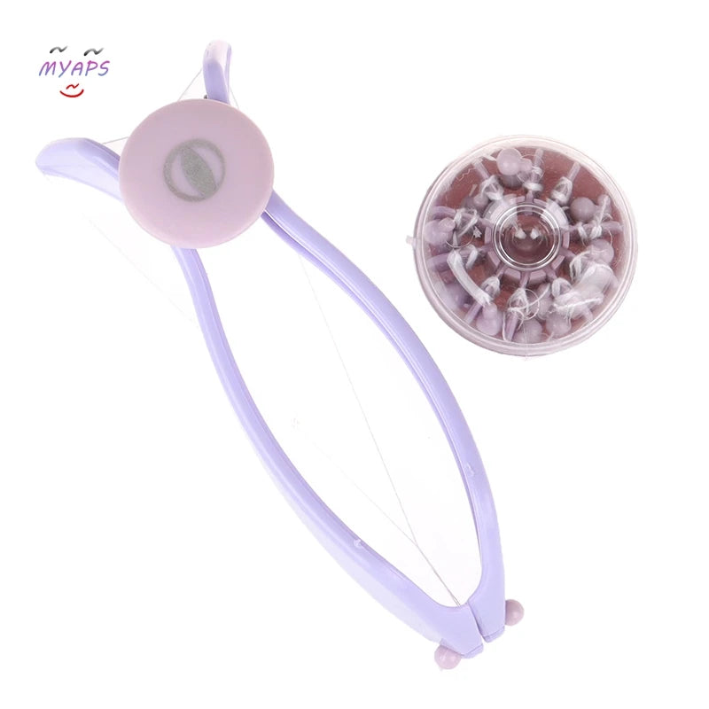 Facial Hair Remover depilador DIY Hair Spring Threading Epilator for lip eyebrows Smooth Removal Hair Removal Cream
