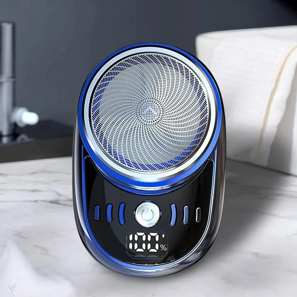 Portable Electric Shaver For Men Mini Pocket Travel Razors Beard Trimmer Charging Shavers Body Hair Knife