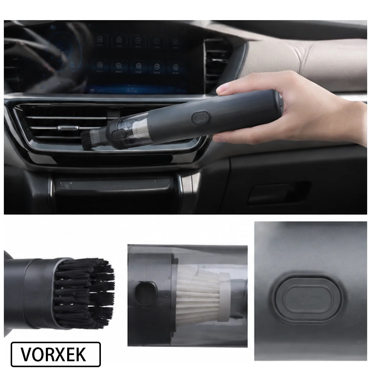VORXEK Cordless Car Vacuum Cleaner 13000Pa Handheld Vacuum and Air Blower for Car SUV and Truck