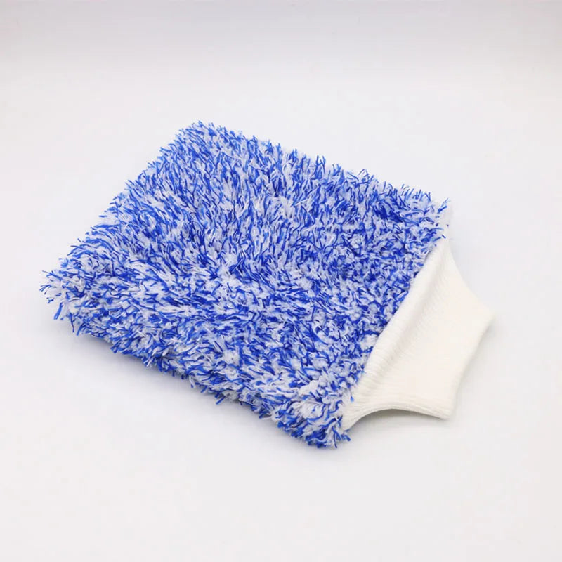 Cleaning Gloves Car Soft Microfiber Wash High Density Scratch Free Gloves Car Wash Car Accessories accesorios