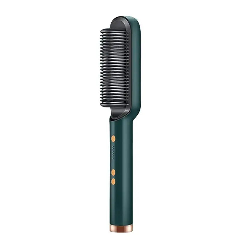 Electric Hair Straightener Brush, Durable Straightening Comb, Multi-use Styling Tool for Home & Salon Hairdressing Use.