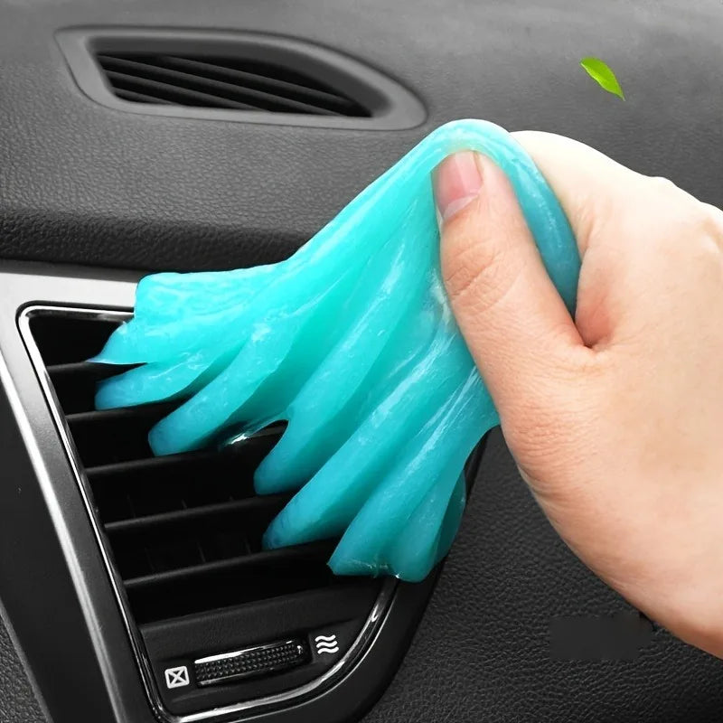 1pc Washable Car Cleaning Gel Suitable, Car Interior Remover - Clean Car Vents, Keyboards and So- Ideal Gift for Men