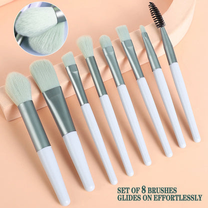 Makeup Brush Set Portable Soft Hair Loose Powder Concealer Eyeshadow Blush Foundation Brush Full Beauty Tools