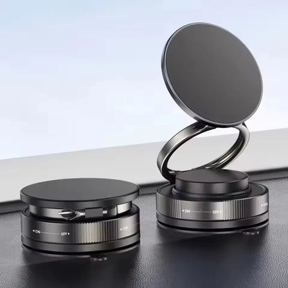 Magnetic Phone Holder for car 360° Rotatable Foldable &amp; Adjustable Magnetic Car Mount ,Suction Cup Phone Holder for Car/Mirror