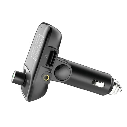 2024 5V FM Transmitter AUX Modulator Bluetooth 5.4 Wireless Car Radio Adapter Handsfree Car Kit Charger TF USB MP3 Player