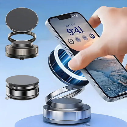 Magnetic Phone Holder for car 360° Rotatable Foldable &amp; Adjustable Magnetic Car Mount ,Suction Cup Phone Holder for Car/Mirror