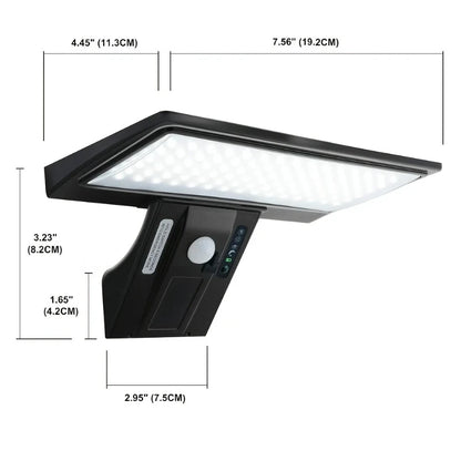 Solar Security Lights Solar Flood Lights Outdoor Waterproof with Motion Sensor 4 Modes 90 LEDs Wall Lights for Porch Yard Garden