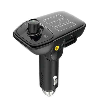 2024 5V FM Transmitter AUX Modulator Bluetooth 5.4 Wireless Car Radio Adapter Handsfree Car Kit Charger TF USB MP3 Player
