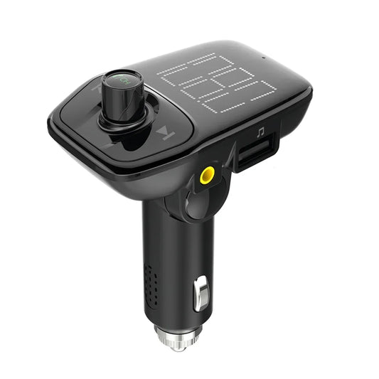 2024 5V FM Transmitter AUX Modulator Bluetooth 5.4 Wireless Car Radio Adapter Handsfree Car Kit Charger TF USB MP3 Player
