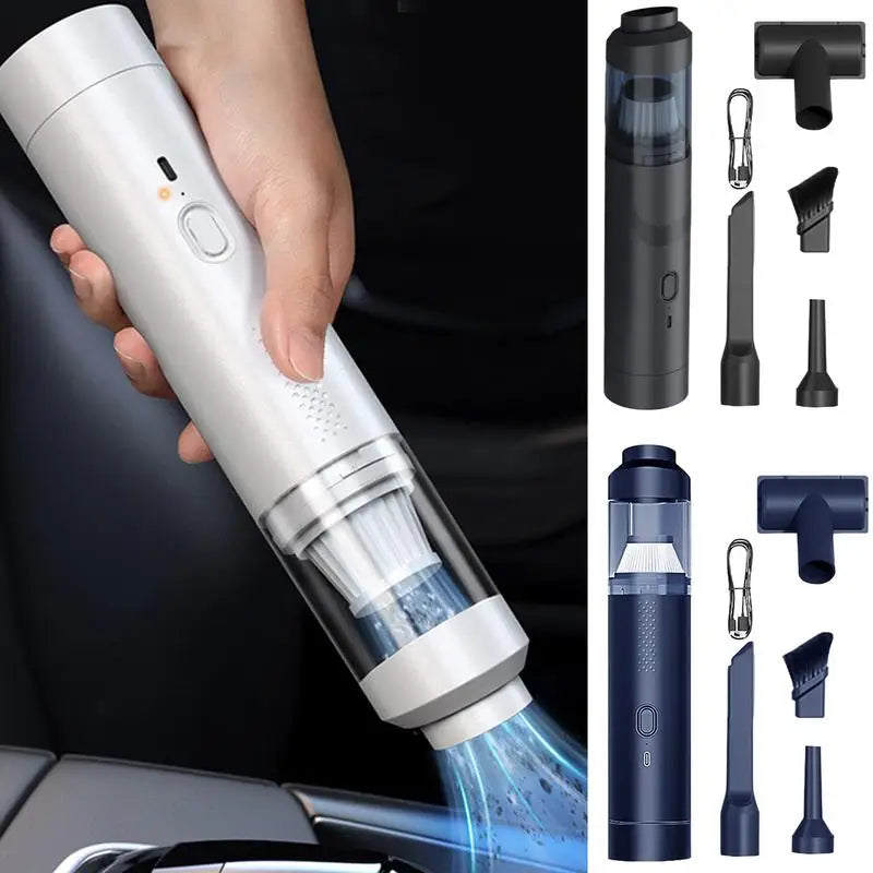Portable Car Cordless Vacuum Cleaner For Car Detailing 200W 19000Pa Cordless Rechargeable With Cord Bag Attachments Car