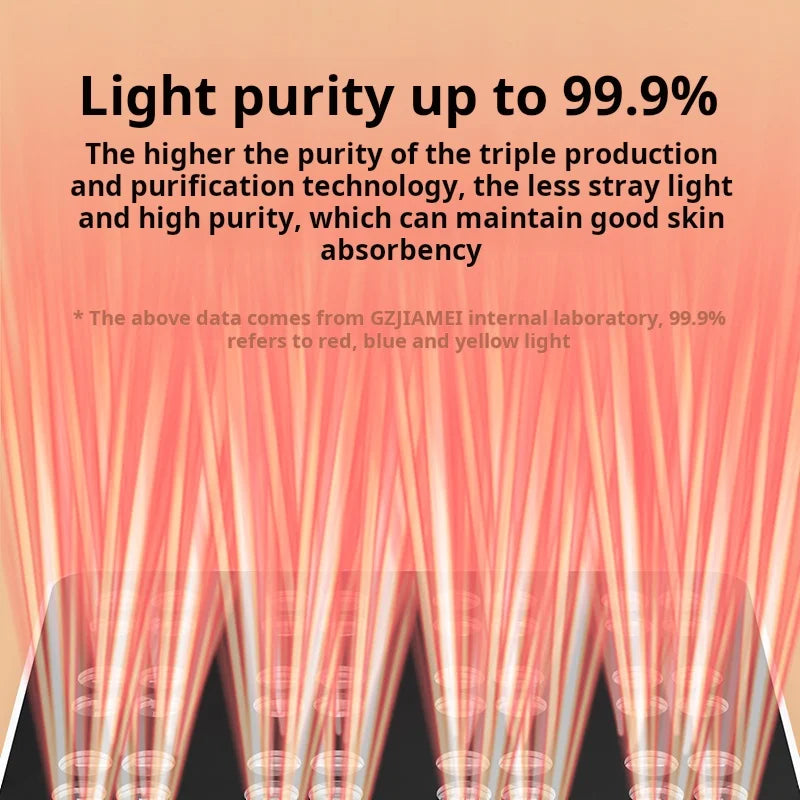 LED Face Mask Light Therapy for Wrinkles Acne Anti Aging Photon Skin Rejuvenation Device with 7 Wavelengths Home Use Beauty Tool