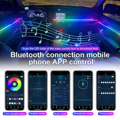 22 In 1 Car LED Interior Ambient Lights: Enhance Your Car&