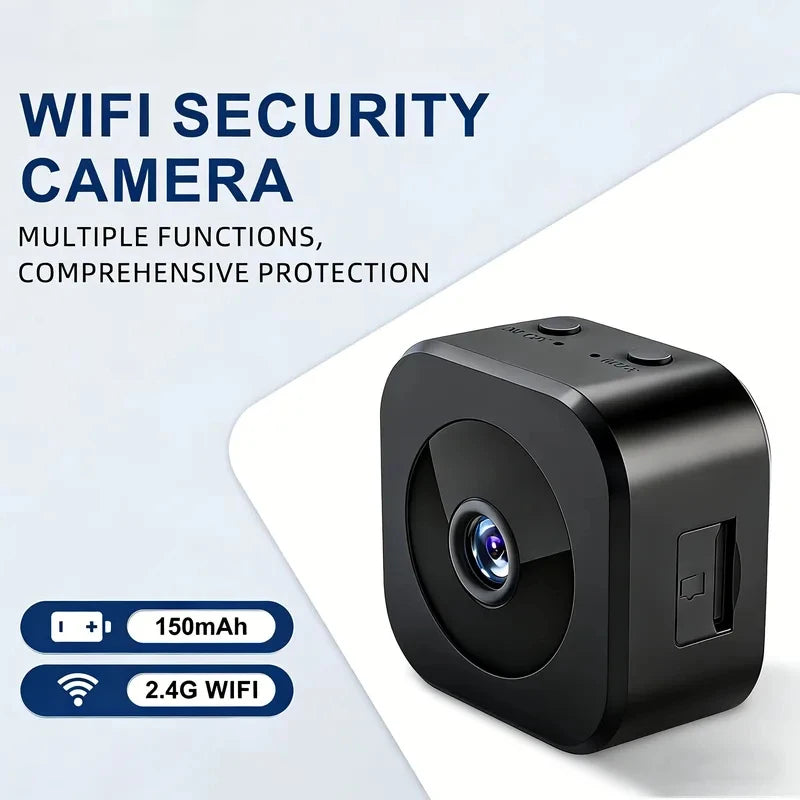 Wide Angle HD Smart WiFi Camera Wireless Home Security Surveillance Camera Remote View CCTV Video Recorder Indoor Monitor