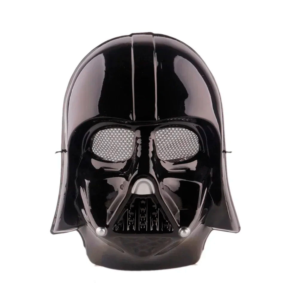 LED Darth Vader Mask Light Soldiers Mask Helmet Halloween Christmas PV Luminous Masks