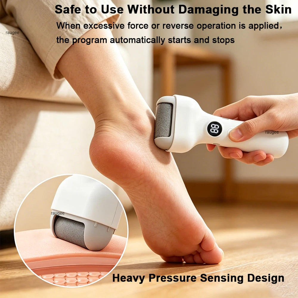 Electric Feet Callus Removers Portable Electronic Foot File Rechargeable Callus Remover for Dead Hard Cracked Dry Skin Feet Care