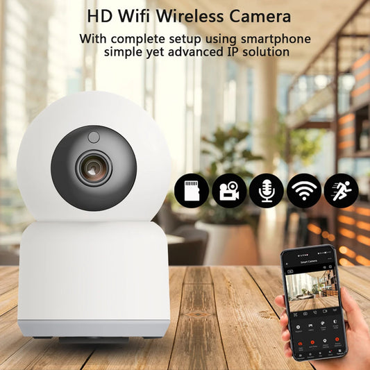 Mini WiFi IP Camera Indoor Smart Life Tuya Smart Mini IP Camera Wireless Security Home CCTV Surveillance Burglar Camera