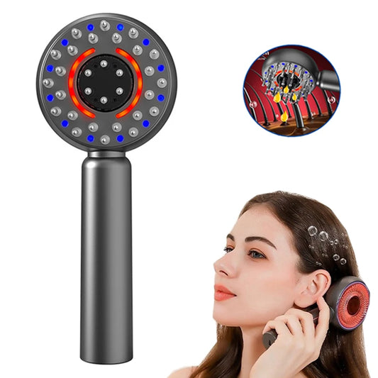 Scalp Massaging BrushShiatsu Hair Scalp Massager Electric Massager for Scalp & Hair Handheld Portable Massager Deep Muscle Relax