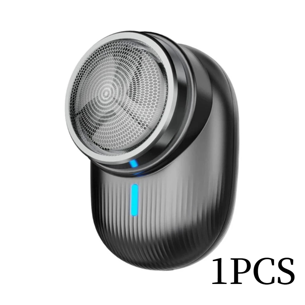 Men's Electric Shaver, Mini Portable Shaver, Painless Shaving, Trimmer, Razor, Facial, Beard, Travel, Office, Home Use.