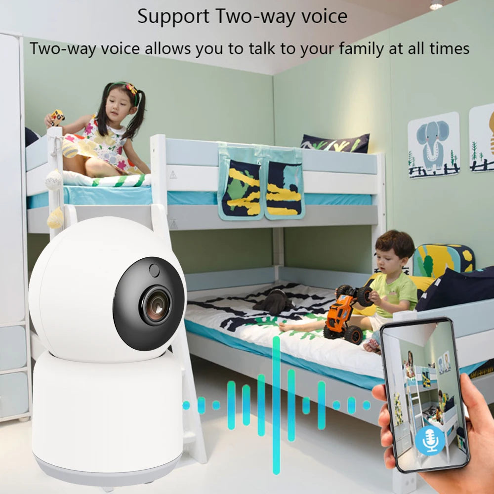 Mini WiFi IP Camera Indoor Smart Life Tuya Smart Mini IP Camera Wireless Security Home CCTV Surveillance Burglar Camera