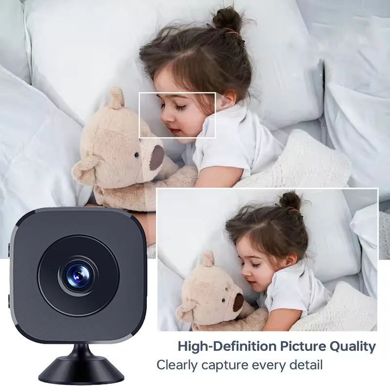 Security Camera HD Mini Full Color Night Vision High Definition WiFi Monitor Waterproof Motion Detect Surveillance Smart Home