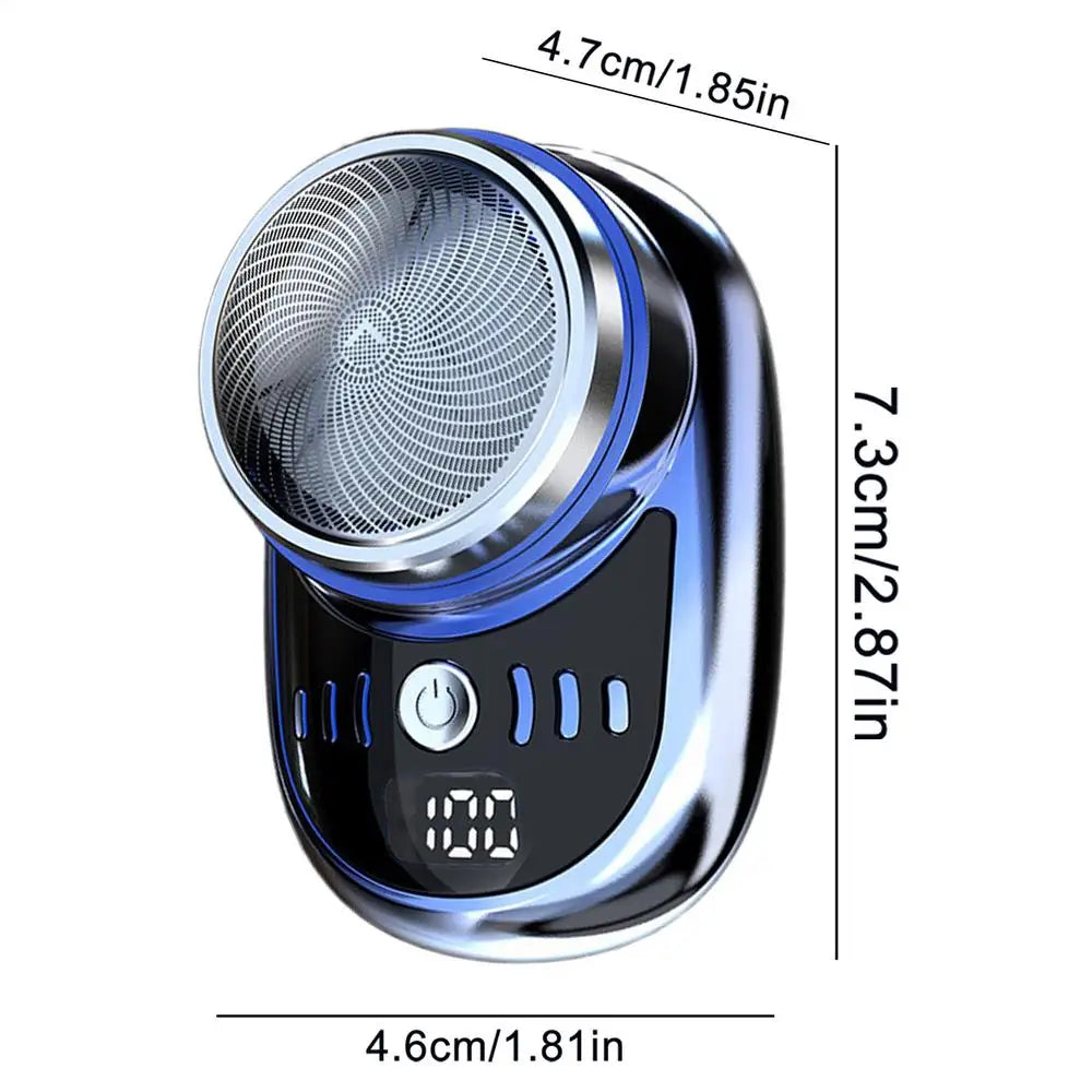 Portable Electric Shaver Beard Knife Charging Shavers Men's Pocket Electric Shaver Mini Pocket Travel Razors Body Hair Trimmer