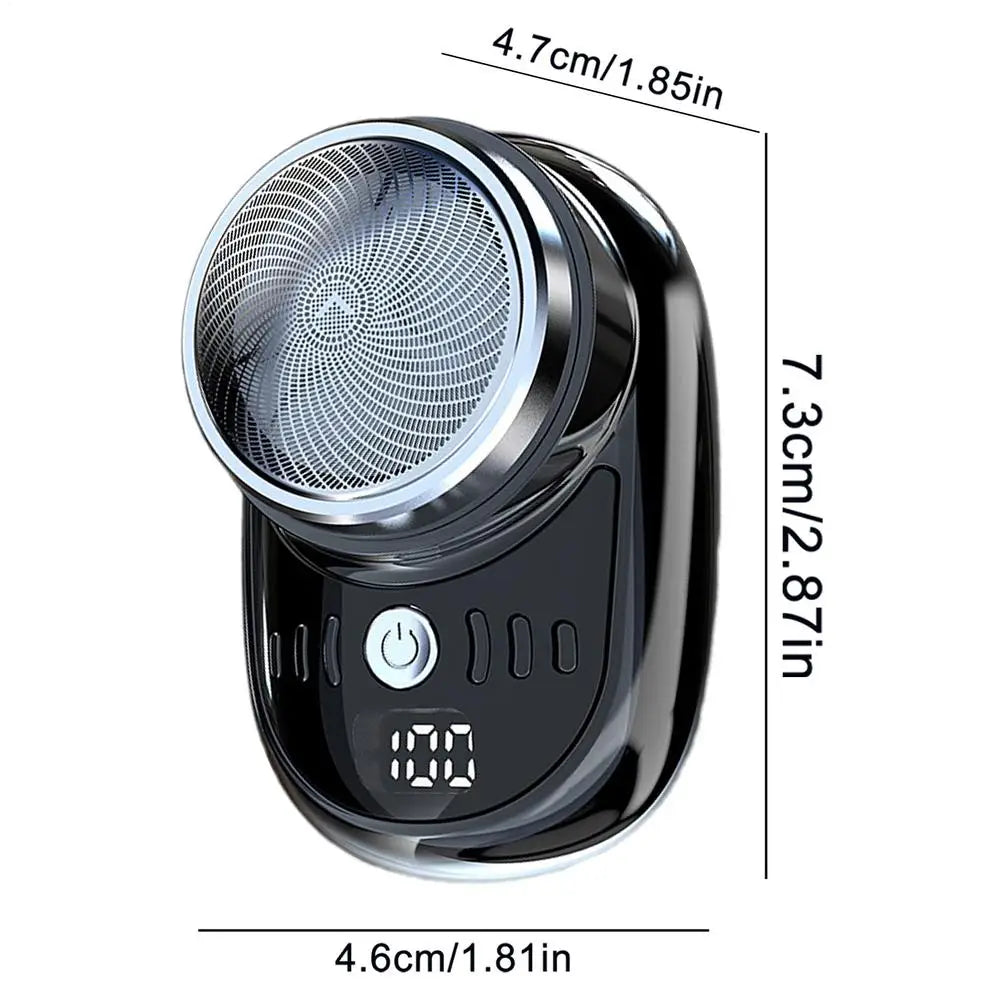 Portable Electric Shaver Beard Knife Charging Shavers Men's Pocket Electric Shaver Mini Pocket Travel Razors Body Hair Trimmer