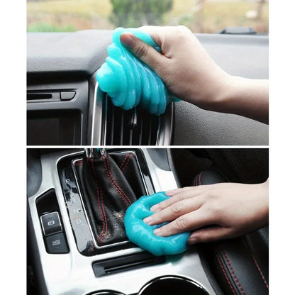 1pc Washable Car Cleaning Gel Suitable, Car Interior Remover - Clean Car Vents, Keyboards and So- Ideal Gift for Men