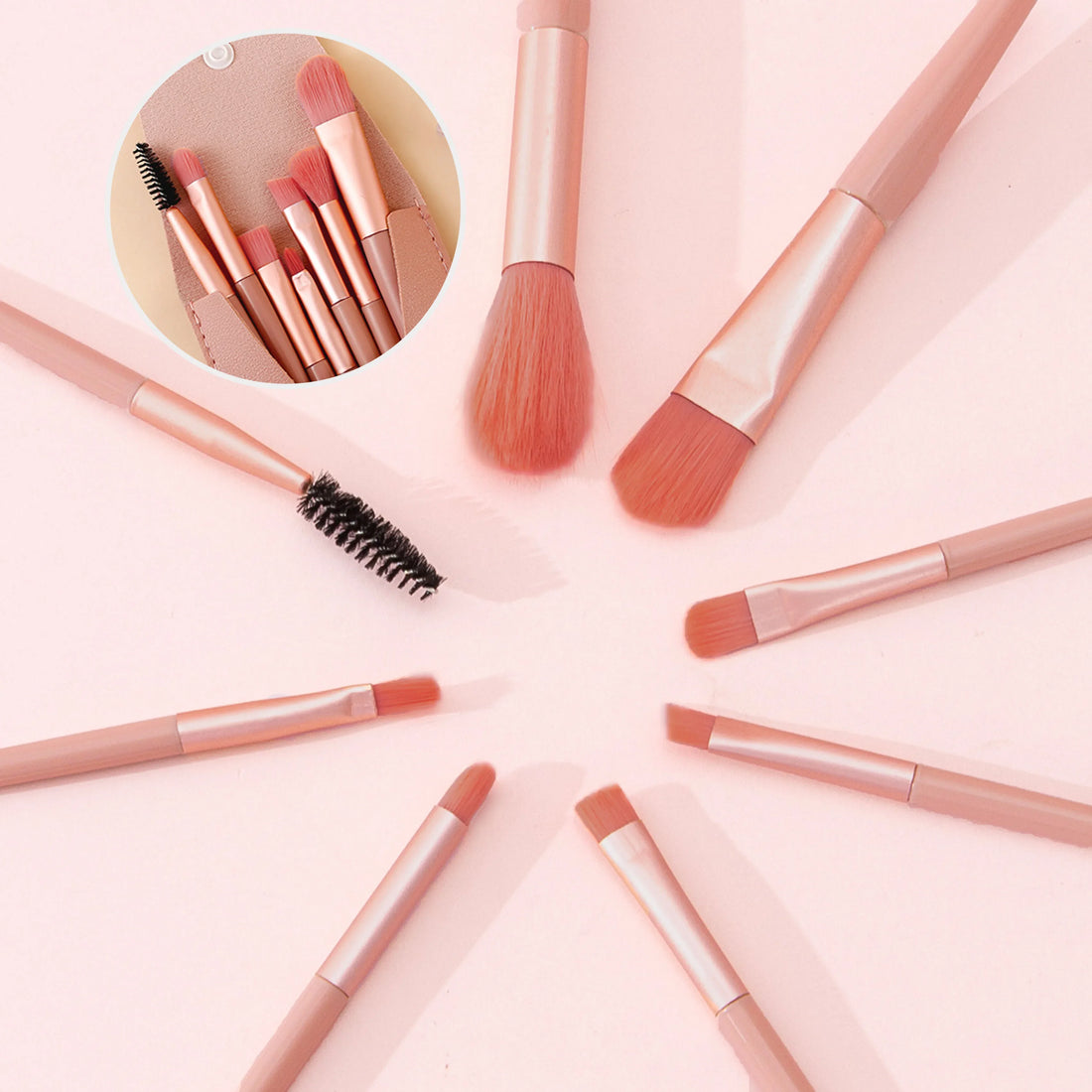 Makeup Brush Set Portable Soft Hair Loose Powder Concealer Eyeshadow Blush Foundation Brush Full Beauty Tools