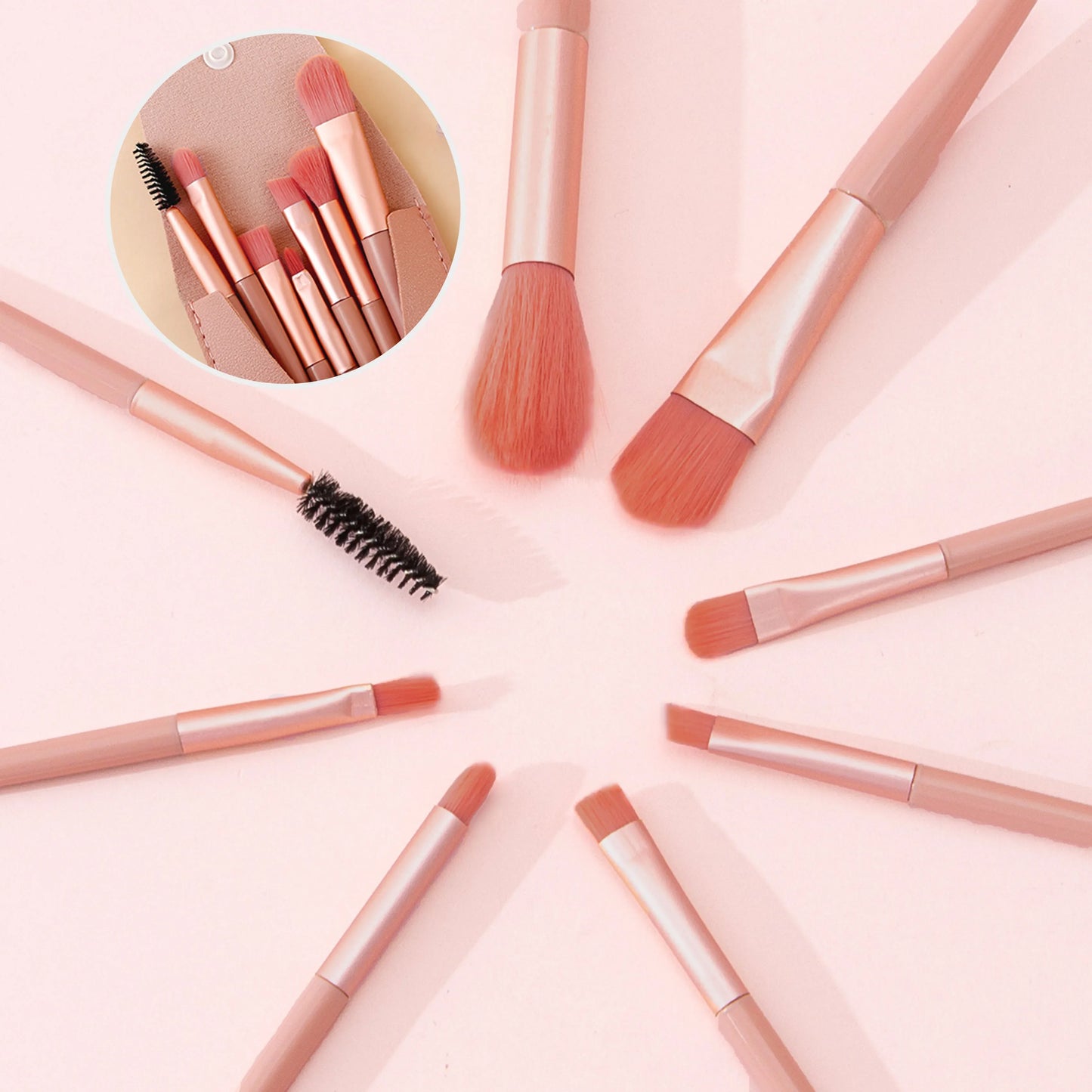 Makeup Brush Set Portable Soft Hair Loose Powder Concealer Eyeshadow Blush Foundation Brush Full Beauty Tools