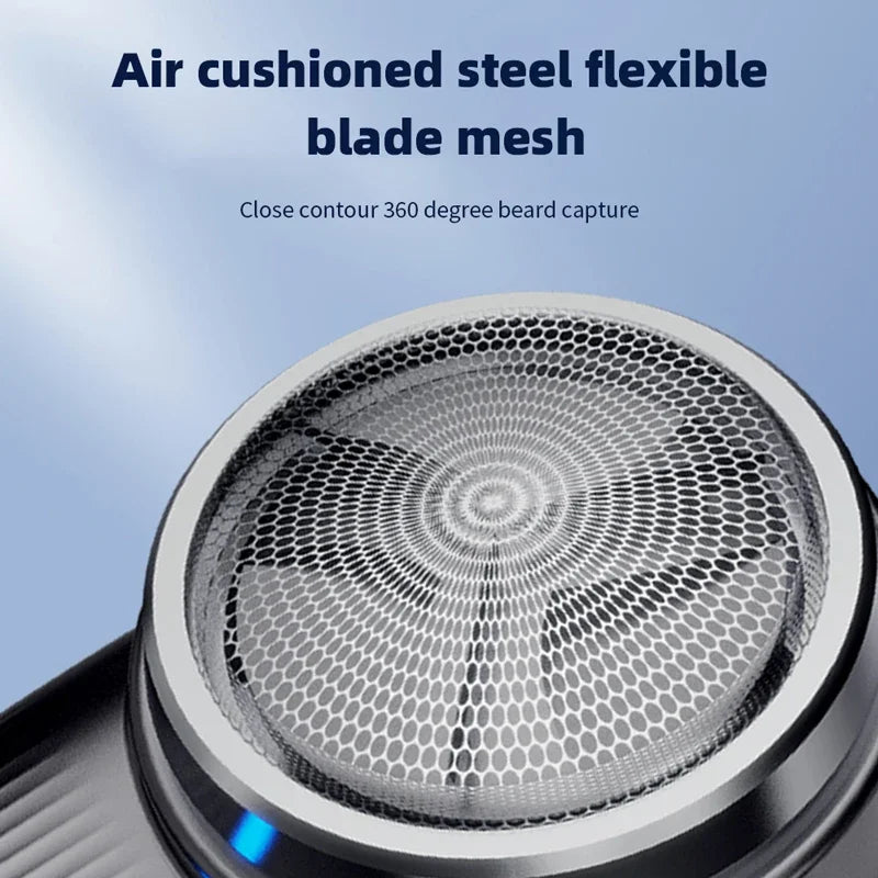 Men's Electric Shaver, Mini Portable Shaver, Painless Shaving, Trimmer, Razor, Facial, Beard, Travel, Office, Home Use.