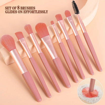Makeup Brush Set Portable Soft Hair Loose Powder Concealer Eyeshadow Blush Foundation Brush Full Beauty Tools