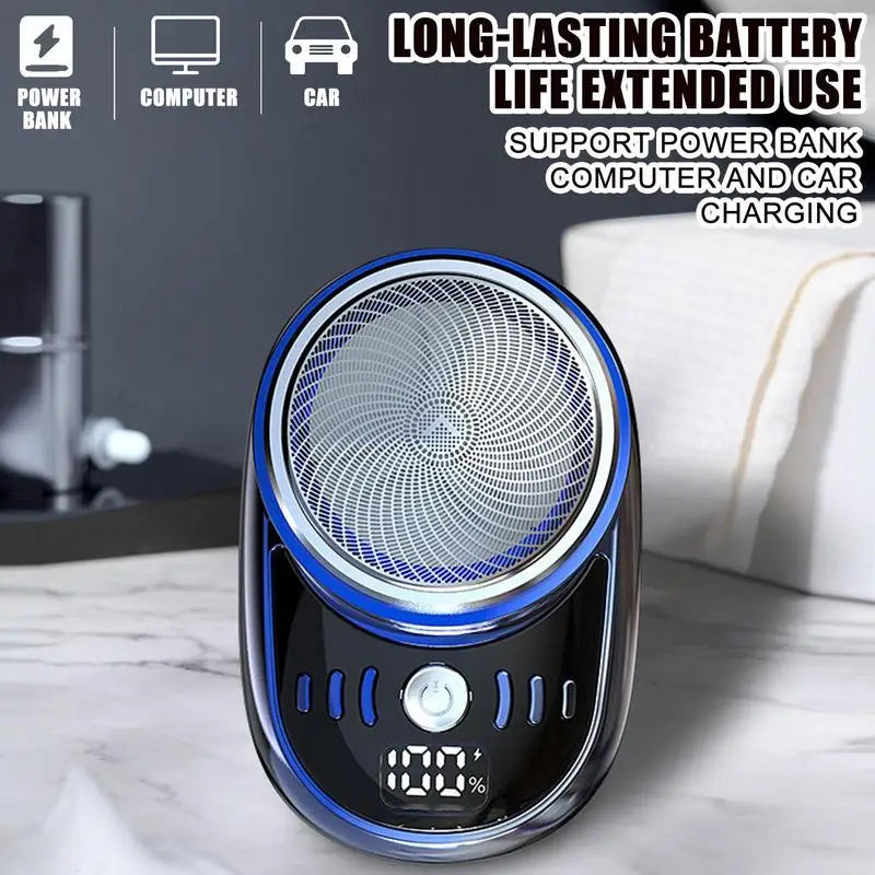 Portable Electric Shaver Beard Knife Charging Shavers Men's Pocket Electric Shaver Mini Pocket Travel Razors Body Hair Trimmer