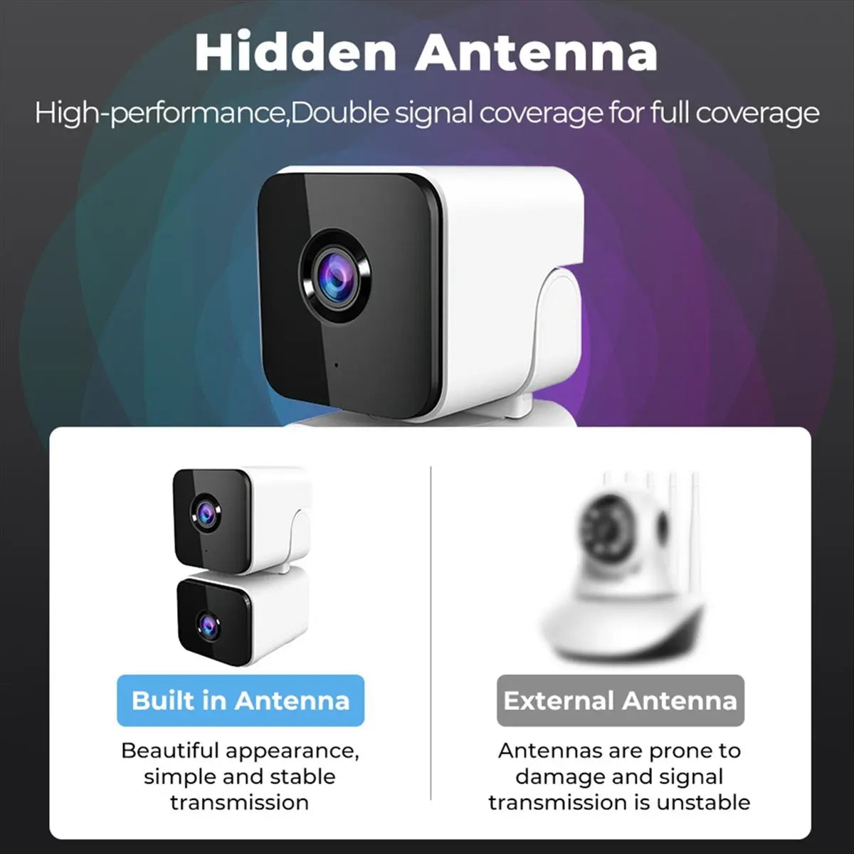 4MP Tuya WiFi Camera Dual Lens Dual Screen Human Tracking Ai Human Detection Video Surveillance SmartLife Camera EU PLUG