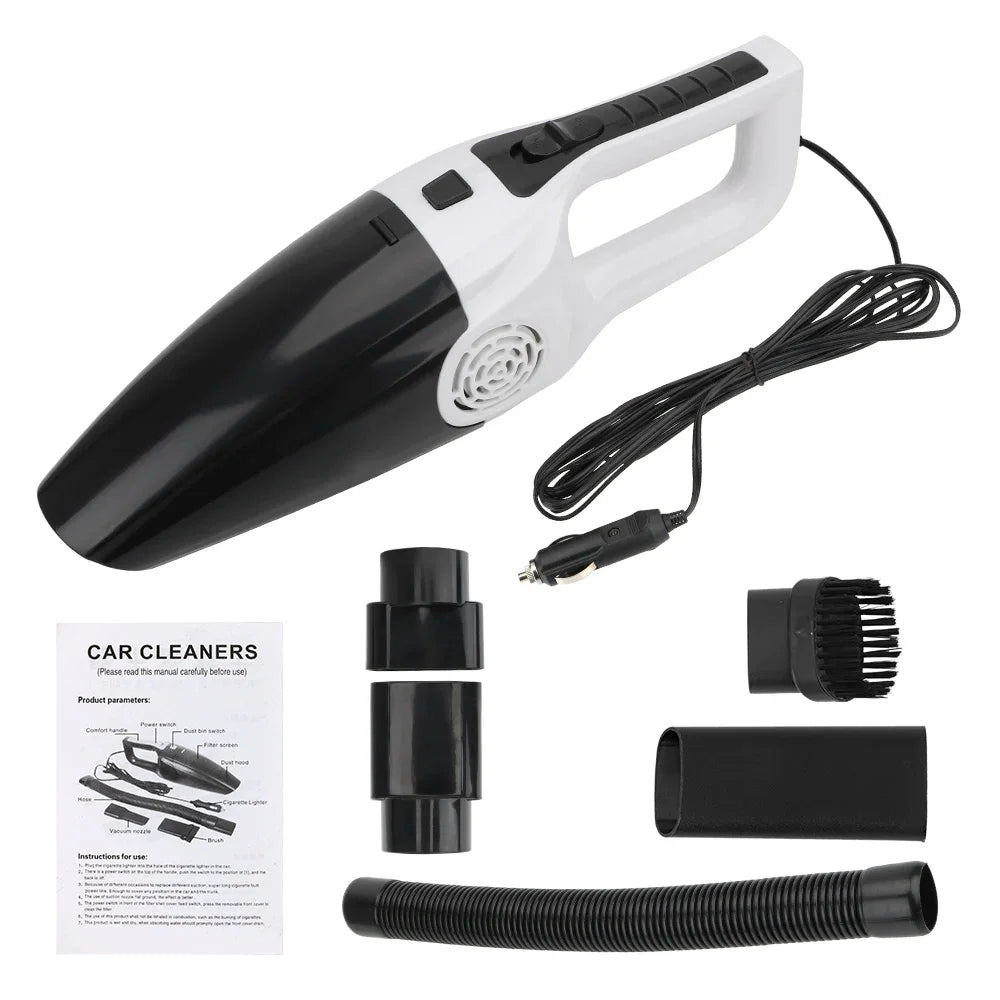 Car Vacuum Cleaner Portable Wet And Dry dual-use Vacuum Cleaner Powerful Handheld Mini Vaccum Cleaners High Suction 12V 120W