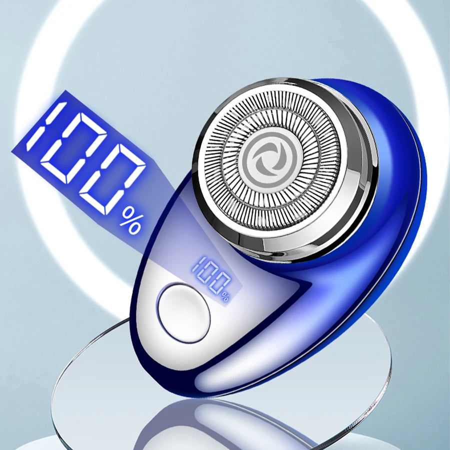 Men's electric shaver, mini shaving portable electric shaver, pocket portable outdoor intelligent shaver