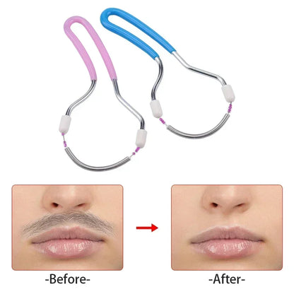 Facial Hair Remover for Women Remove Unwanted Hair on Upper Lip Chin Face Or Neck The Original Remover Spring for Unsightly Hair