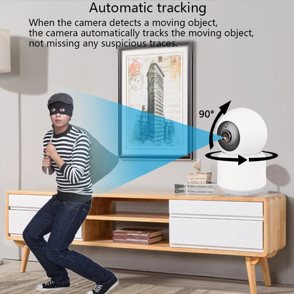 Mini WiFi IP Camera Indoor Smart Life Tuya Smart Mini IP Camera Wireless Security Home CCTV Surveillance Burglar Camera