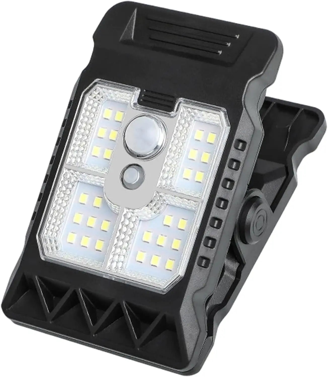 Solar Clip Motion Sensor Lights Outdoor Solar Lights Waterproof High Bright Security Lights for Outside Fence Chain Link Camping