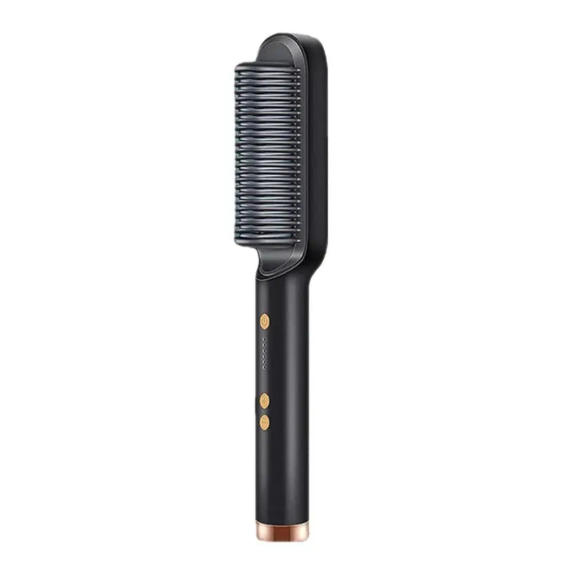 Electric Hair Straightener Brush, Durable Straightening Comb, Multi-use Styling Tool for Home & Salon Hairdressing Use.