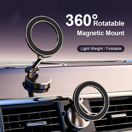 Magnetic Magsafe Car Phone Holder For Vehicles Mobile Support For Car Cell Phone Holder in Car For phone 15 14 13 Pro Max Plus