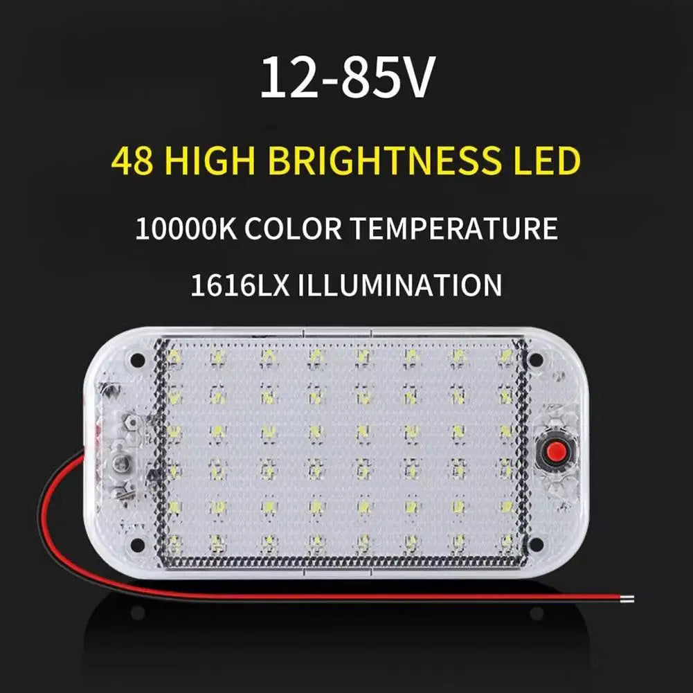 LED Car Compartment Lights Car Truck Reading Lights Driver&