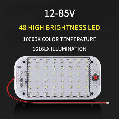 LED Car Compartment Lights Car Truck Reading Lights Driver&