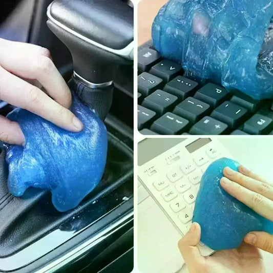 Cleaning Gel For Car, Detailing Clean Slime, Car Interior Putty Cleaner, Universal Keyboard Notebook Magic Cleanser Mud