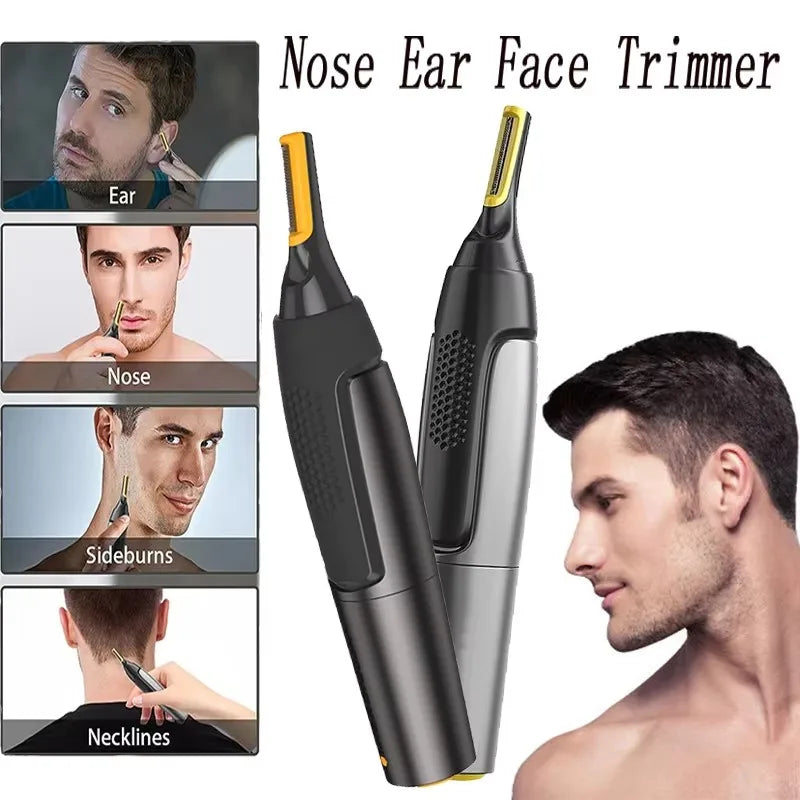 Portable Men Electric Shaver Nose Hair Ear Razor Trimmer Clippers Eyebrow Beard Trimmer Home Use