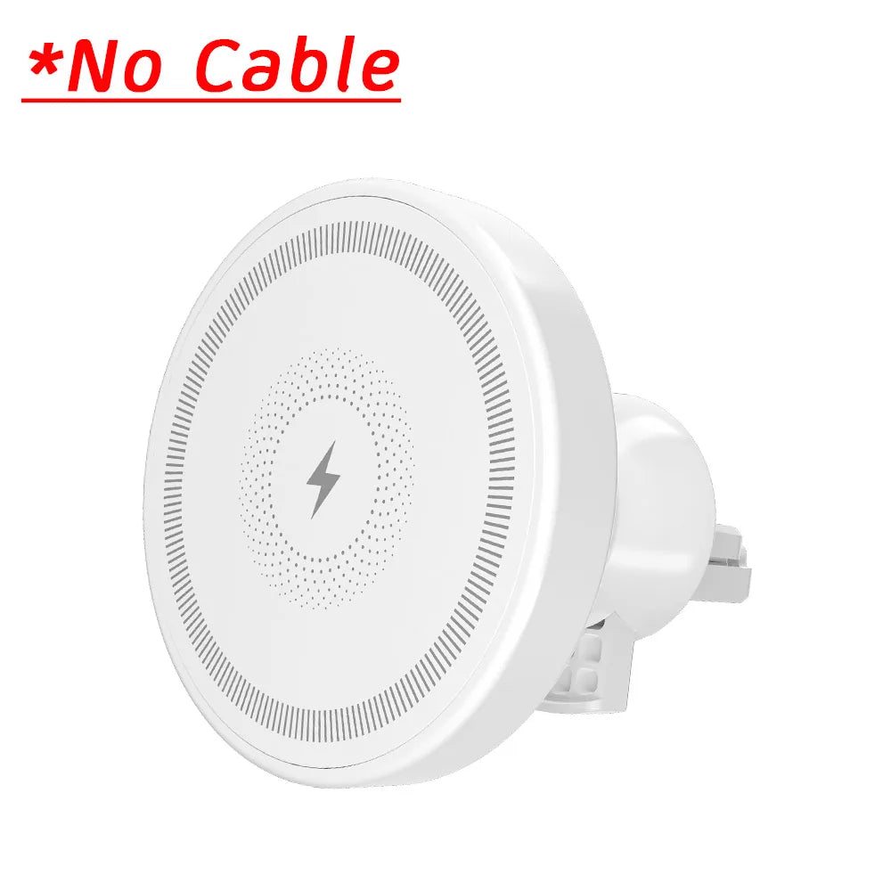 Magnetic Wireless Car Charger, Air Vent Phone Holder 15W Fast Charging Mount for iPhone 17 16 15 14 Pro Max Fast Charging Mount