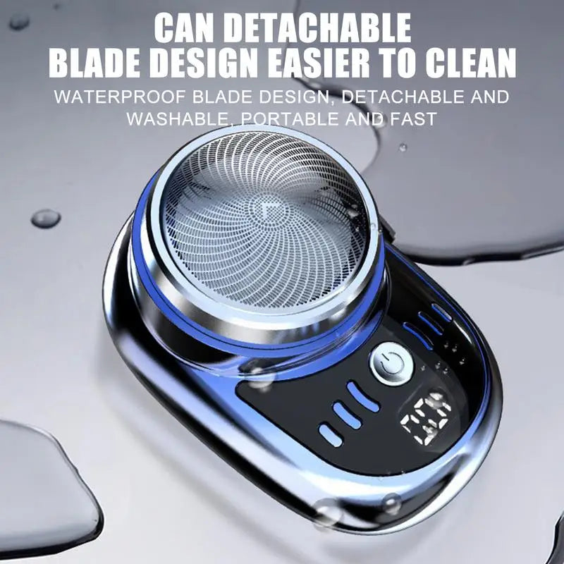 Portable Electric Shaver Beard Knife Charging Shavers Men's Pocket Electric Shaver Mini Pocket Travel Razors Body Hair Trimmer