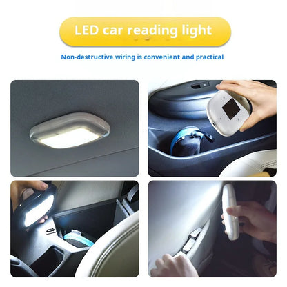 Car Interior LED Reading Light for Car Rear Trunk Ceiling Dome Lamp Auto Roof Interior Rear Seat Decorative Lighting