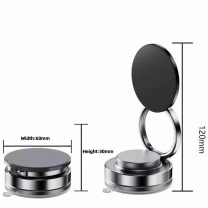 Magnetic Phone Holder for car 360° Rotatable Foldable &amp; Adjustable Magnetic Car Mount ,Suction Cup Phone Holder for Car/Mirror