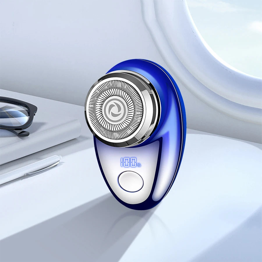 Men's electric shaver, mini shaving portable electric shaver, pocket portable outdoor intelligent shaver