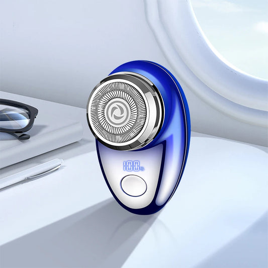 Men's electric shaver, mini shaving portable electric shaver, pocket portable outdoor intelligent shaver